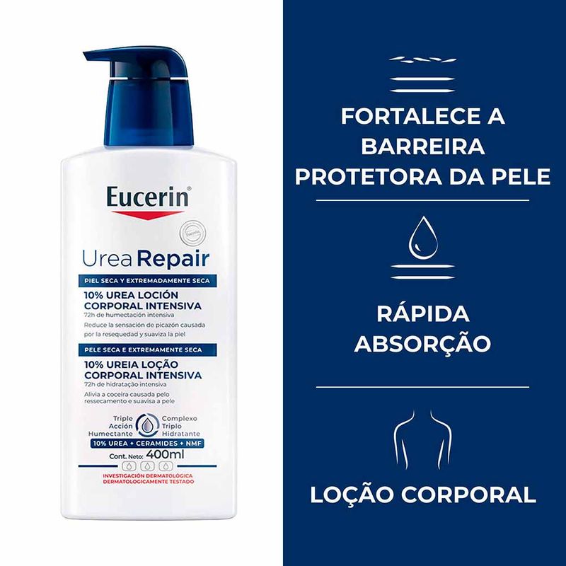 Eucerin Loção Hidratante Corporal Urea Repair Plus 400ml